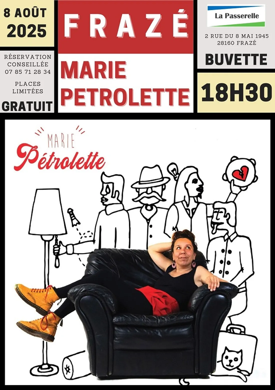 FRAZÉ - Spectacle : Marie Petrolette