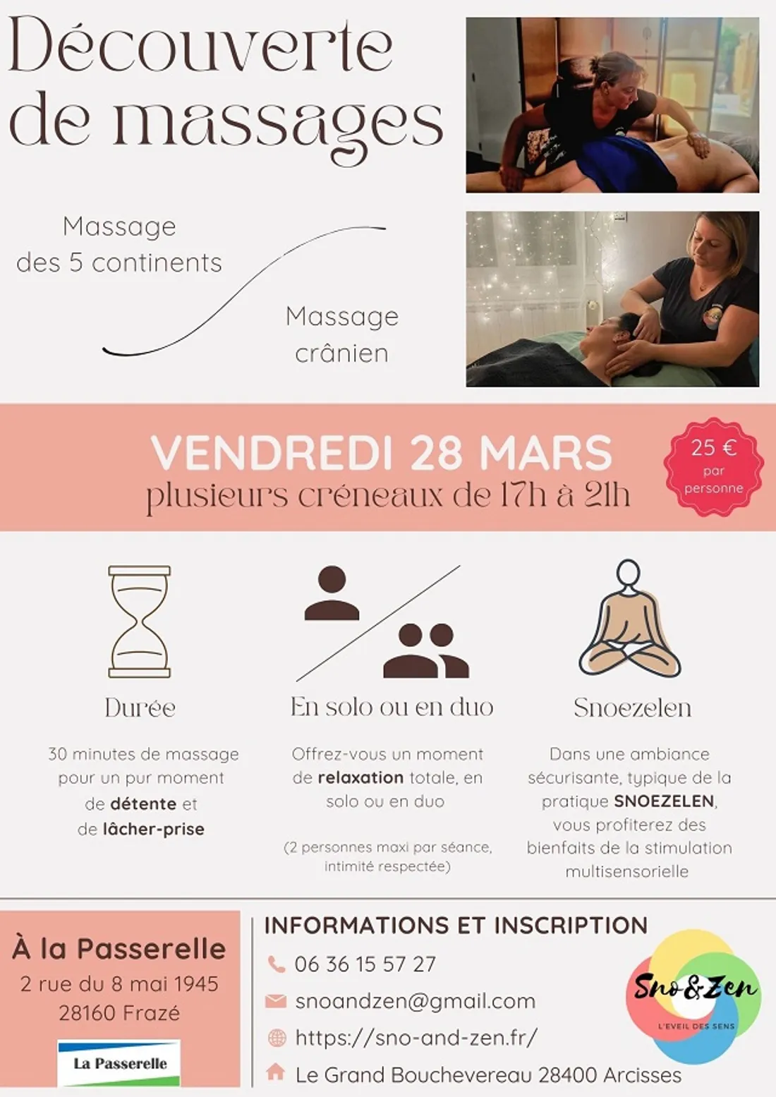 FRAZÉ - Découverte de massages