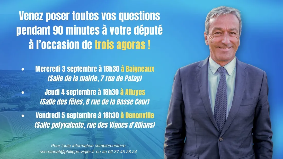 BAIGNEAUX - 90 minutes face à votre député