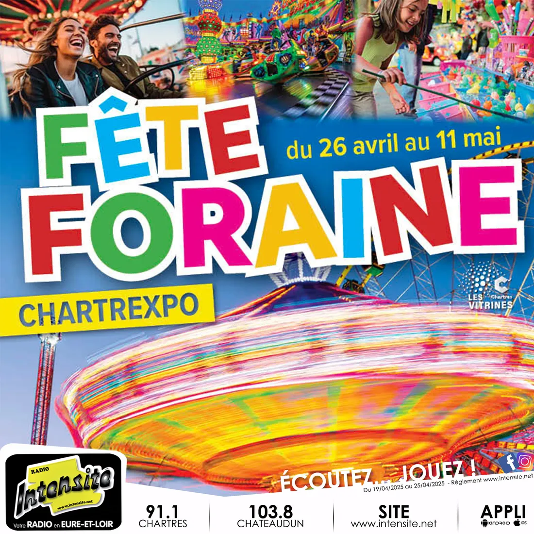 La fête foraine de Chartres est de retour !