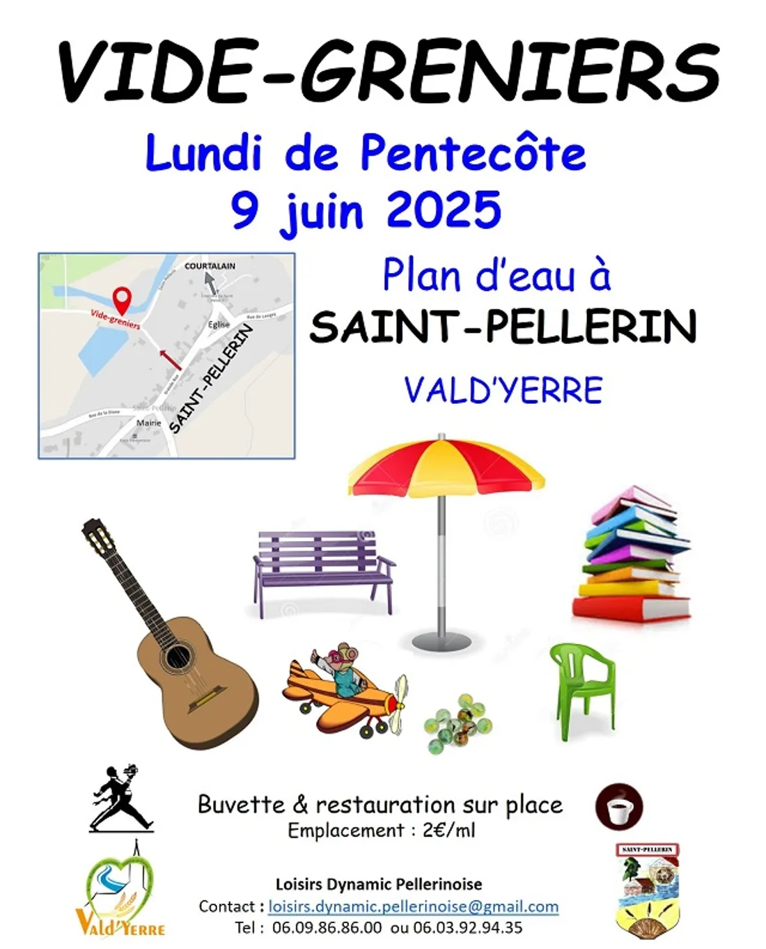 SAINT-PELLERIN - Vide-greniers de Loisirs Dynamic Pellerinoise