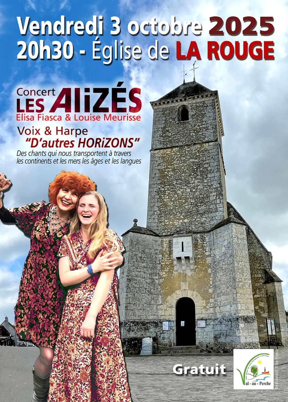 LA ROUGE (61) - Concert : Les Alizés