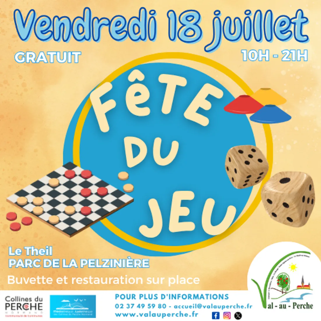 LE THEIL-SUR-HUISNE (61) - Fête du jeu