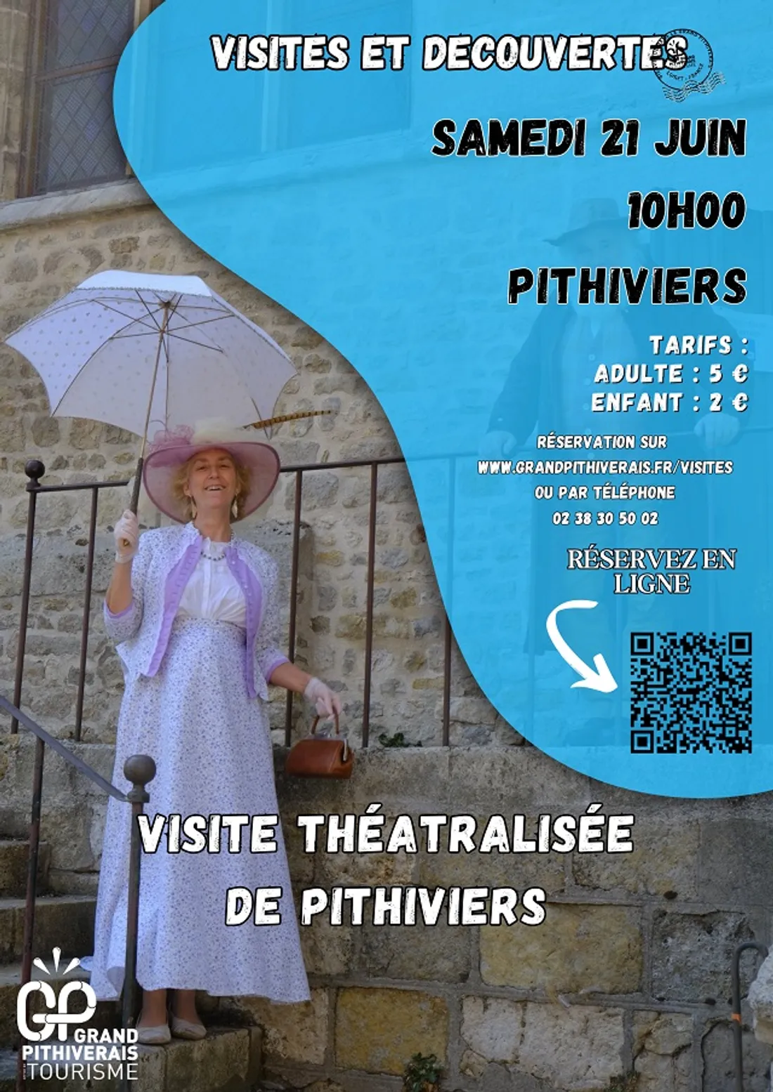 PITHIVIERS (45) - Visite théâtralisée de Pithiviers