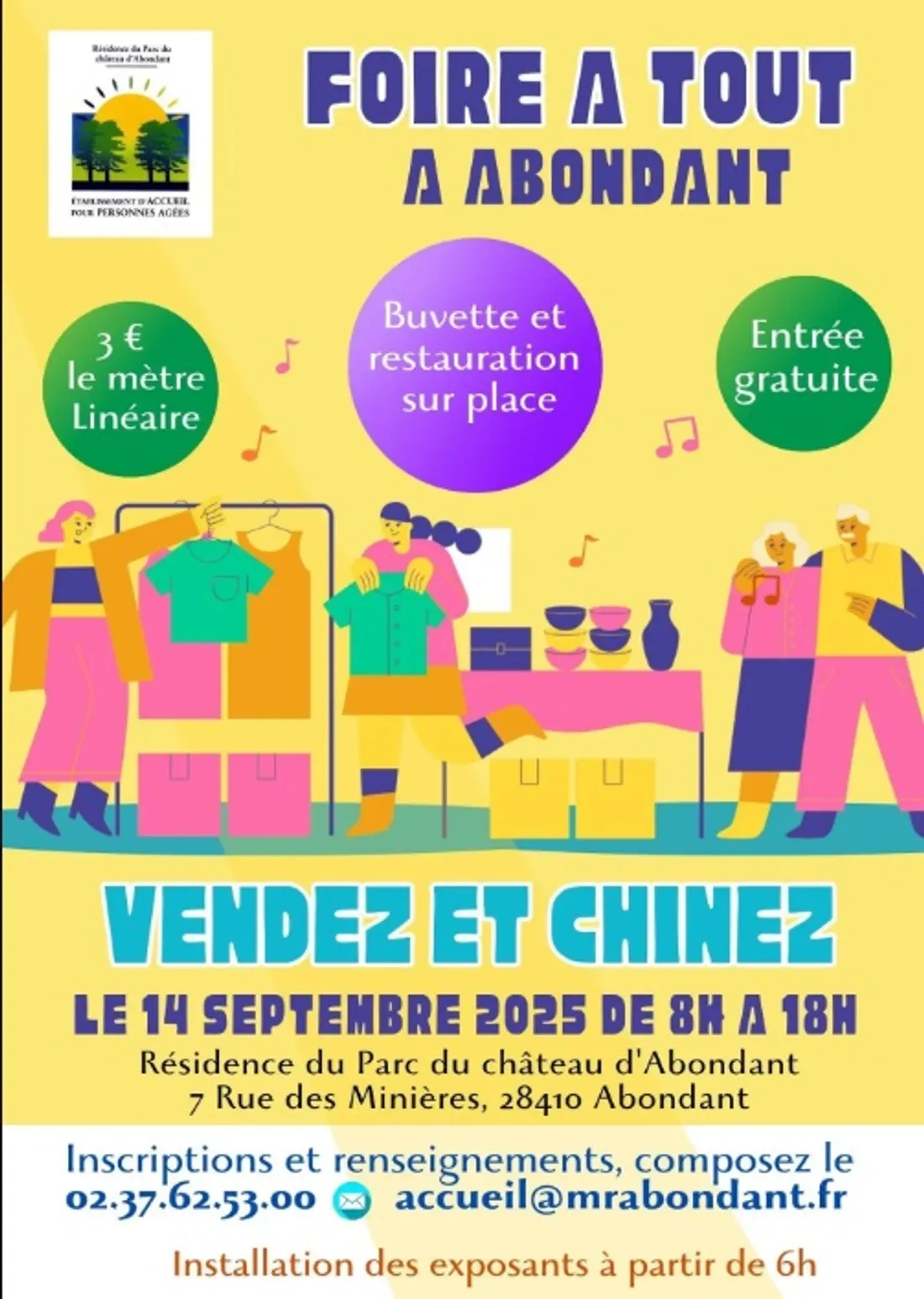 ABONDANT - Foire à tout