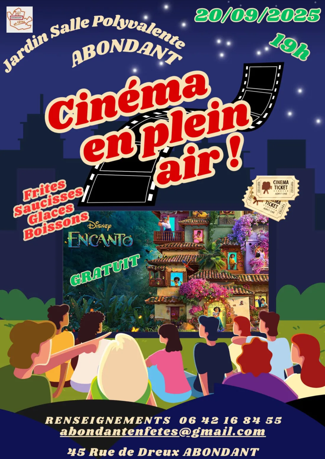 ABONDANT - Cinéma en plein air 