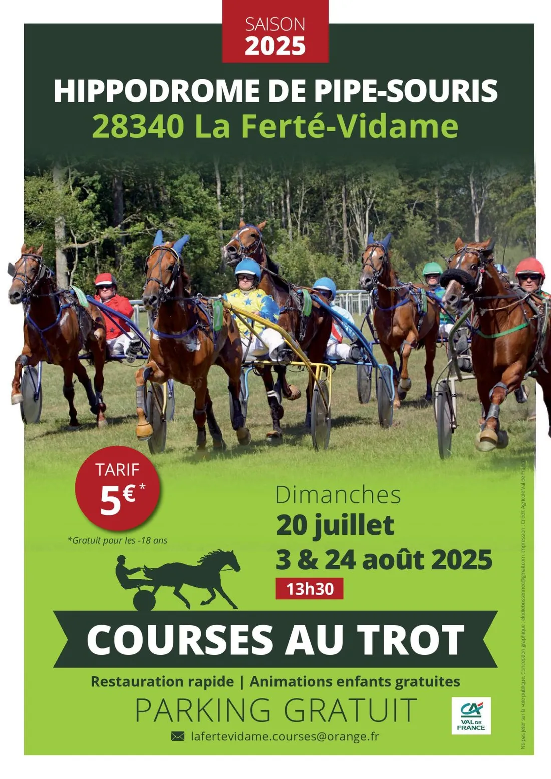 LA FERTÉ-VIDAME - Courses au trot