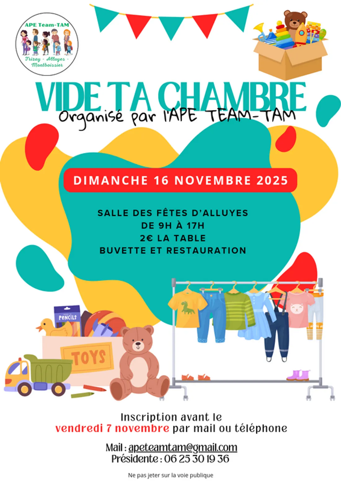 ALLUYES - Vide ta chambre