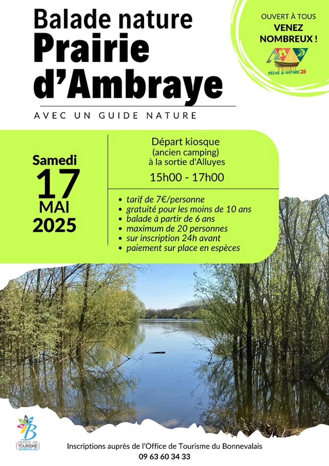 ALLUYES - Balade nature : Prairie d'Ambraye
