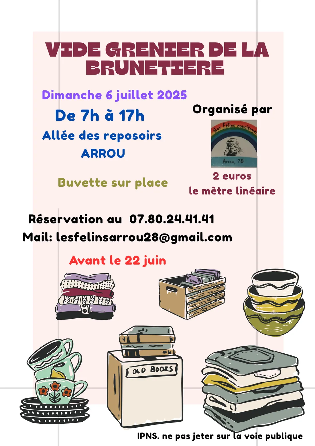 ARROU - Vide-greniers de la Brunetière