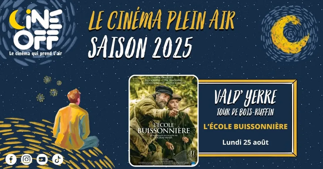 ARROU - Ciné Plein Air : L'école Buissonnière