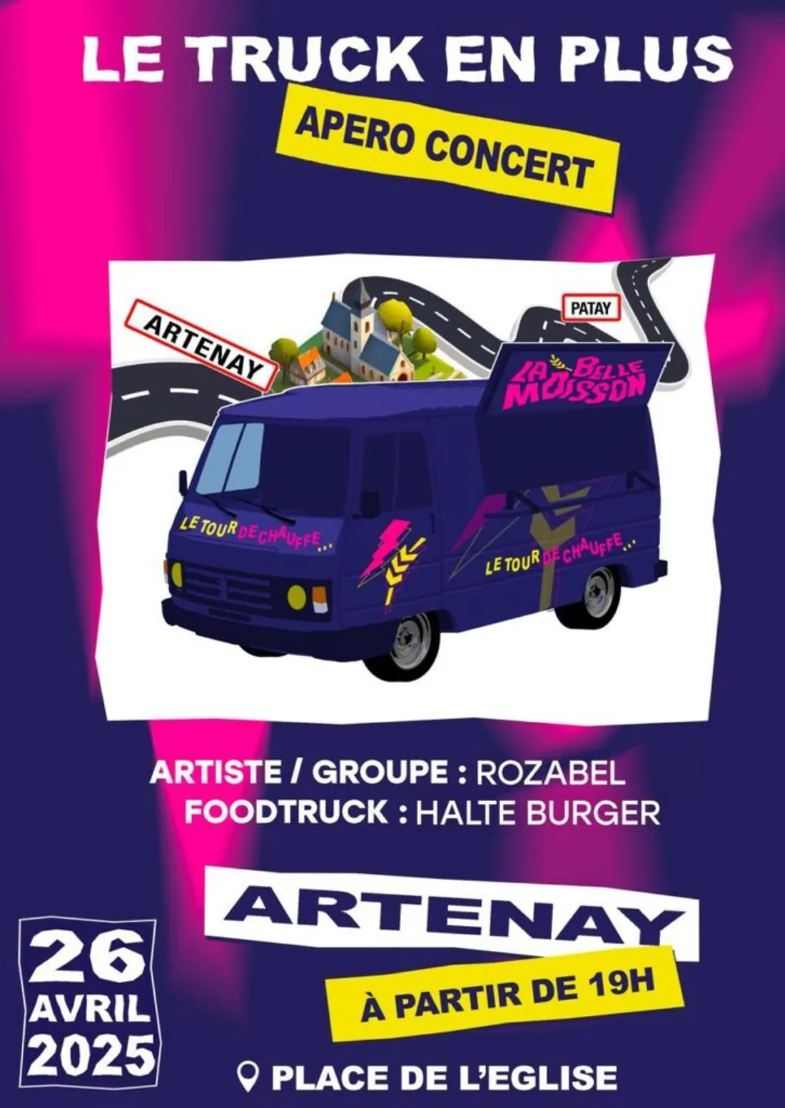 ARTENAY (45) - Apéro concert : Le Truck en plus