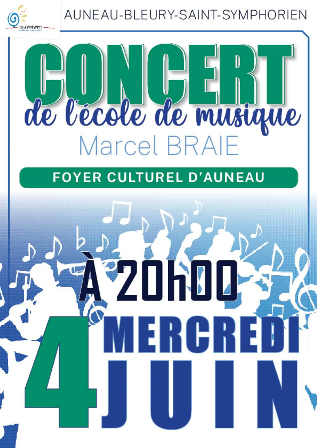 AUNEAU - Concert de fin d'année de l'école de musique