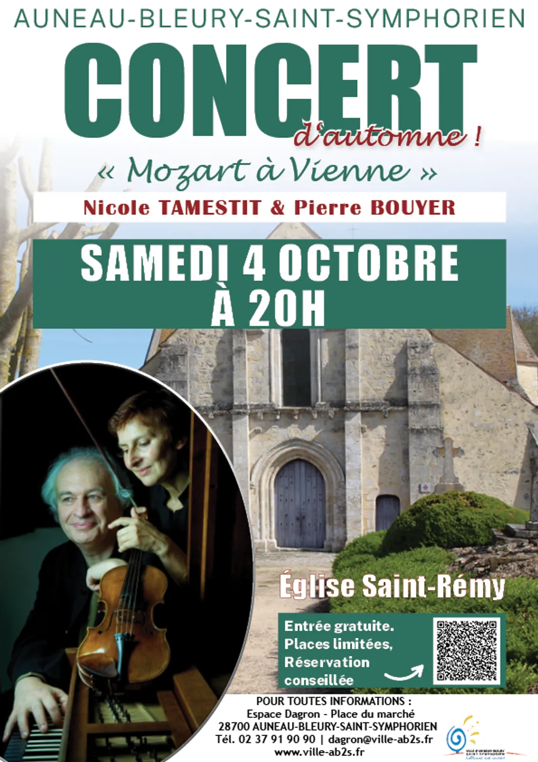 AUNEAU - Concert : Mozart à Vienne