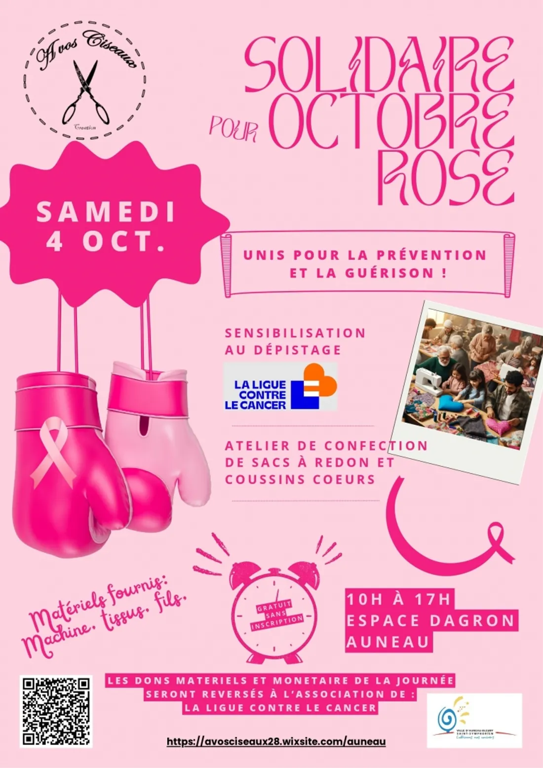 AUNEAU - Atelier créatif et solidaire