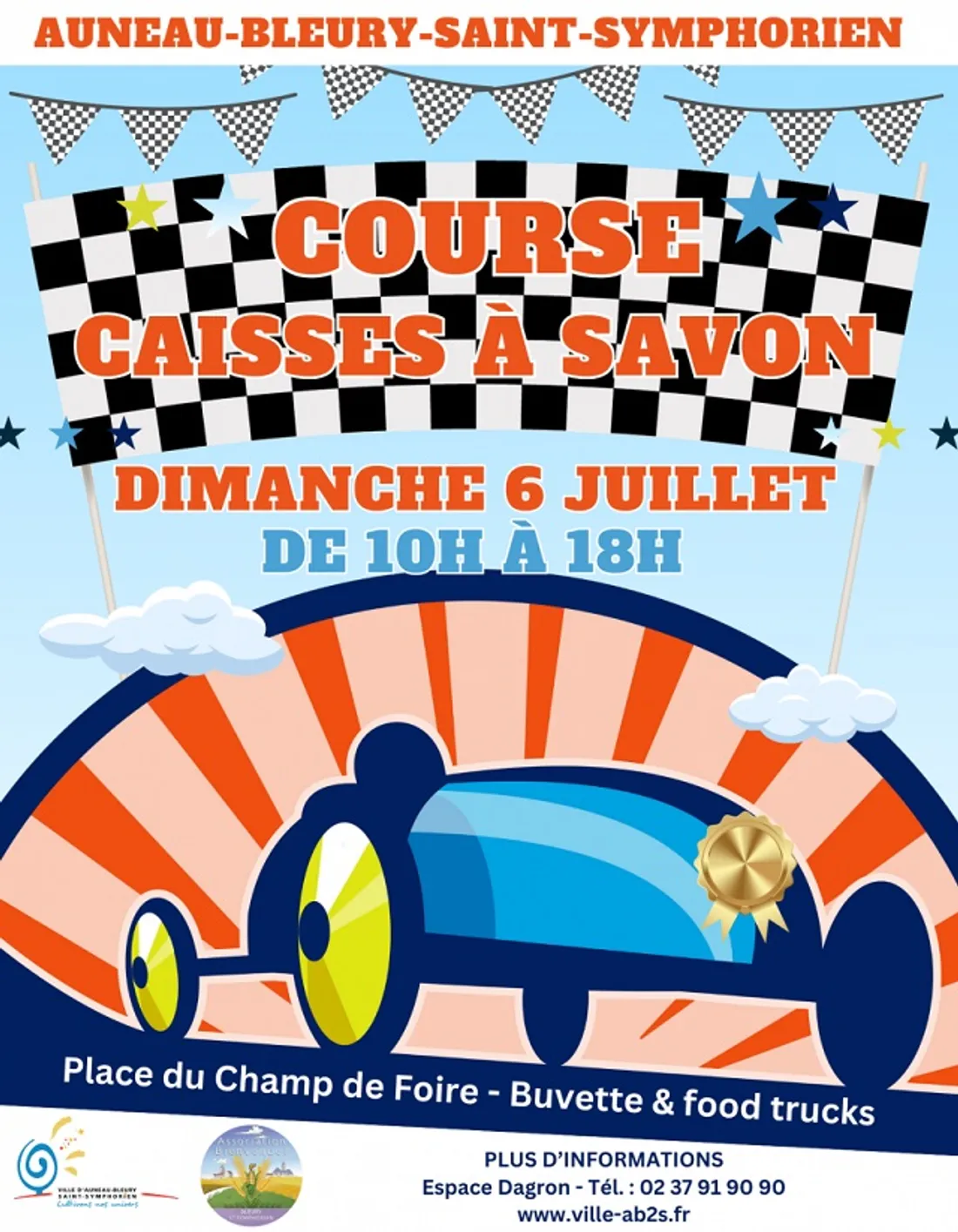 AUNEAU - Course caisses à savon