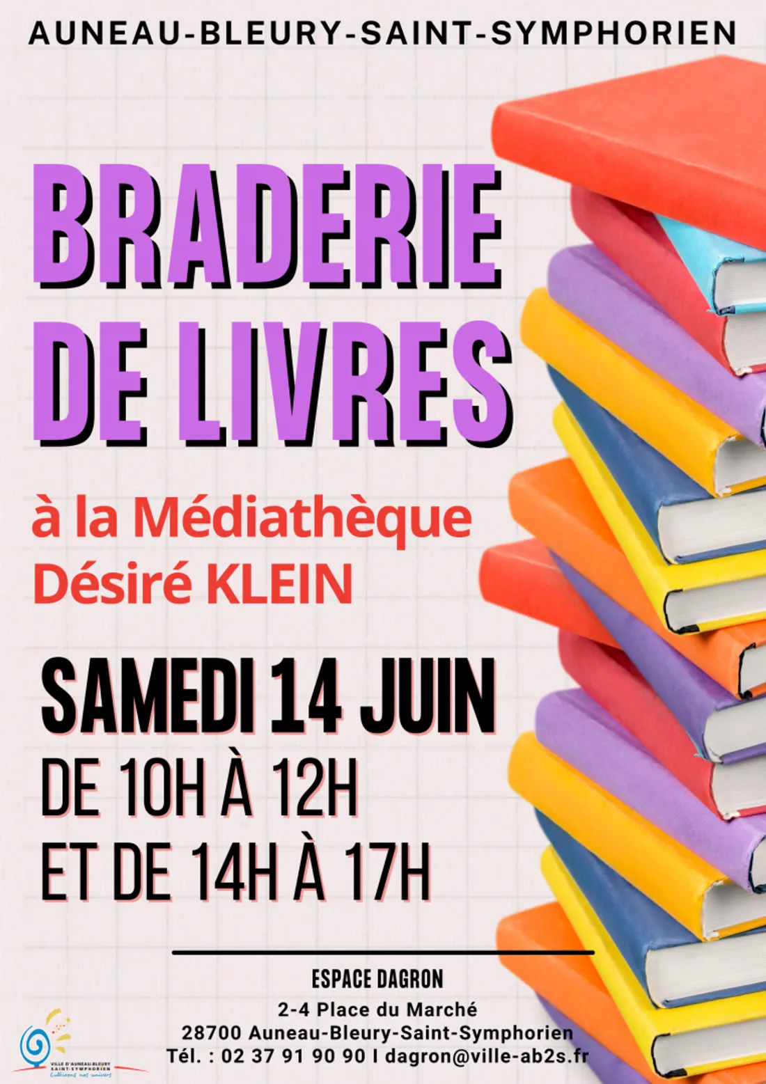 AUNEAU - Braderie de livres