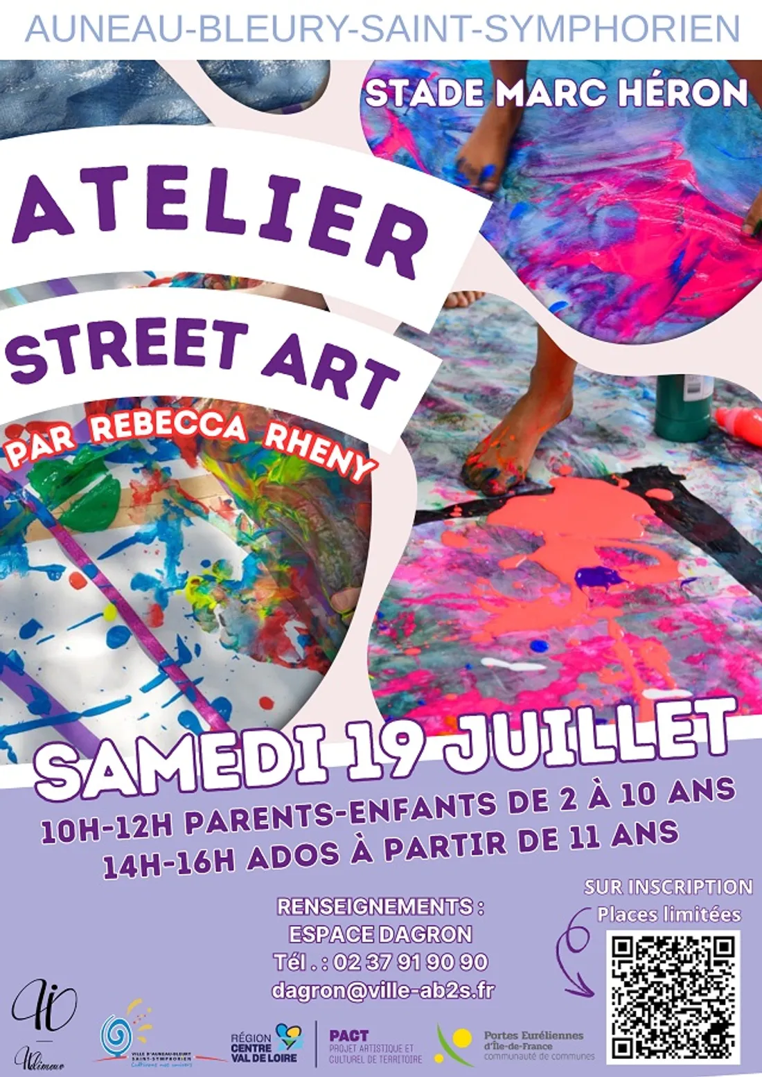 AUNEAU - Atelier : Street Art