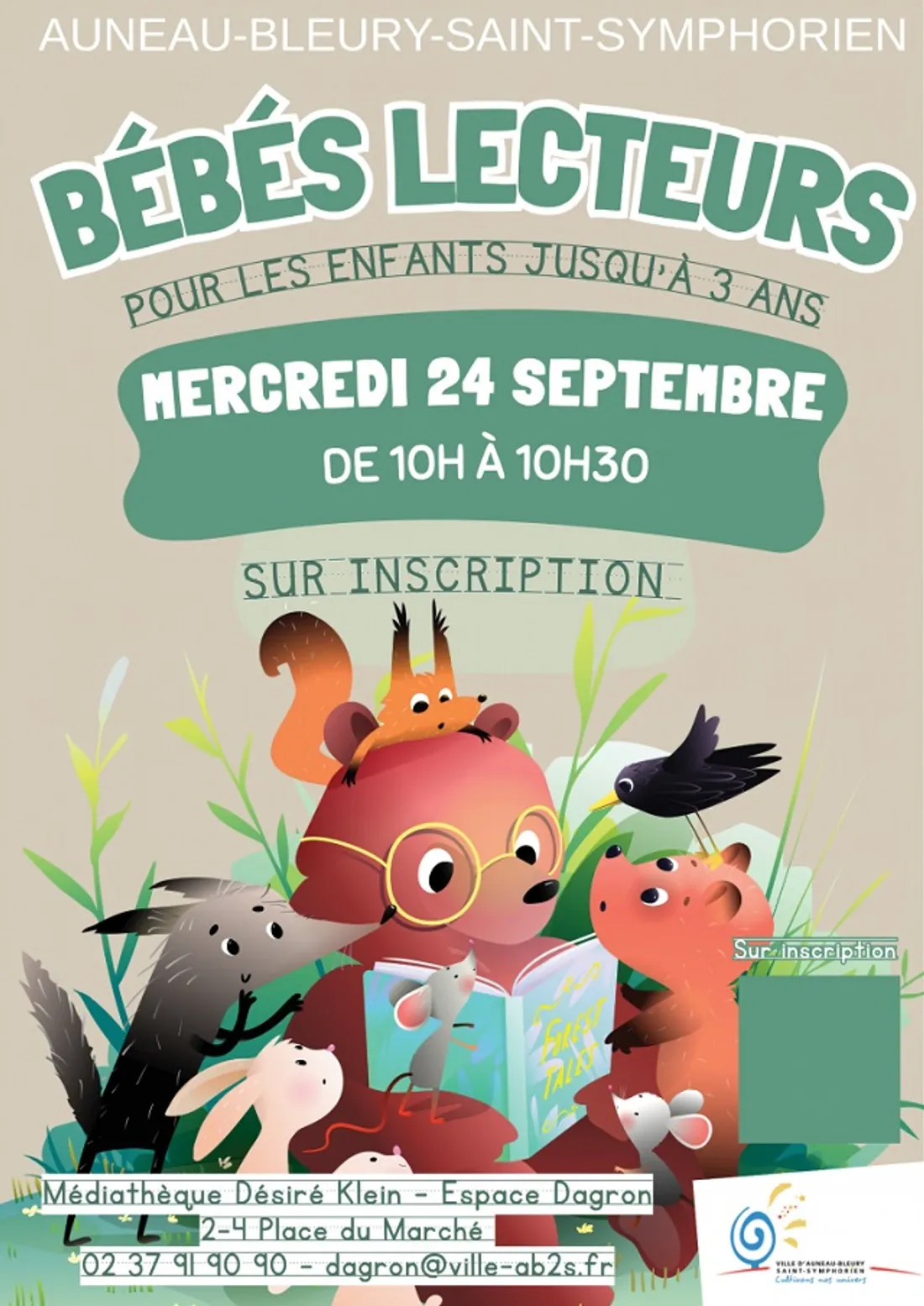 AUNEAU - Bébés lecteurs