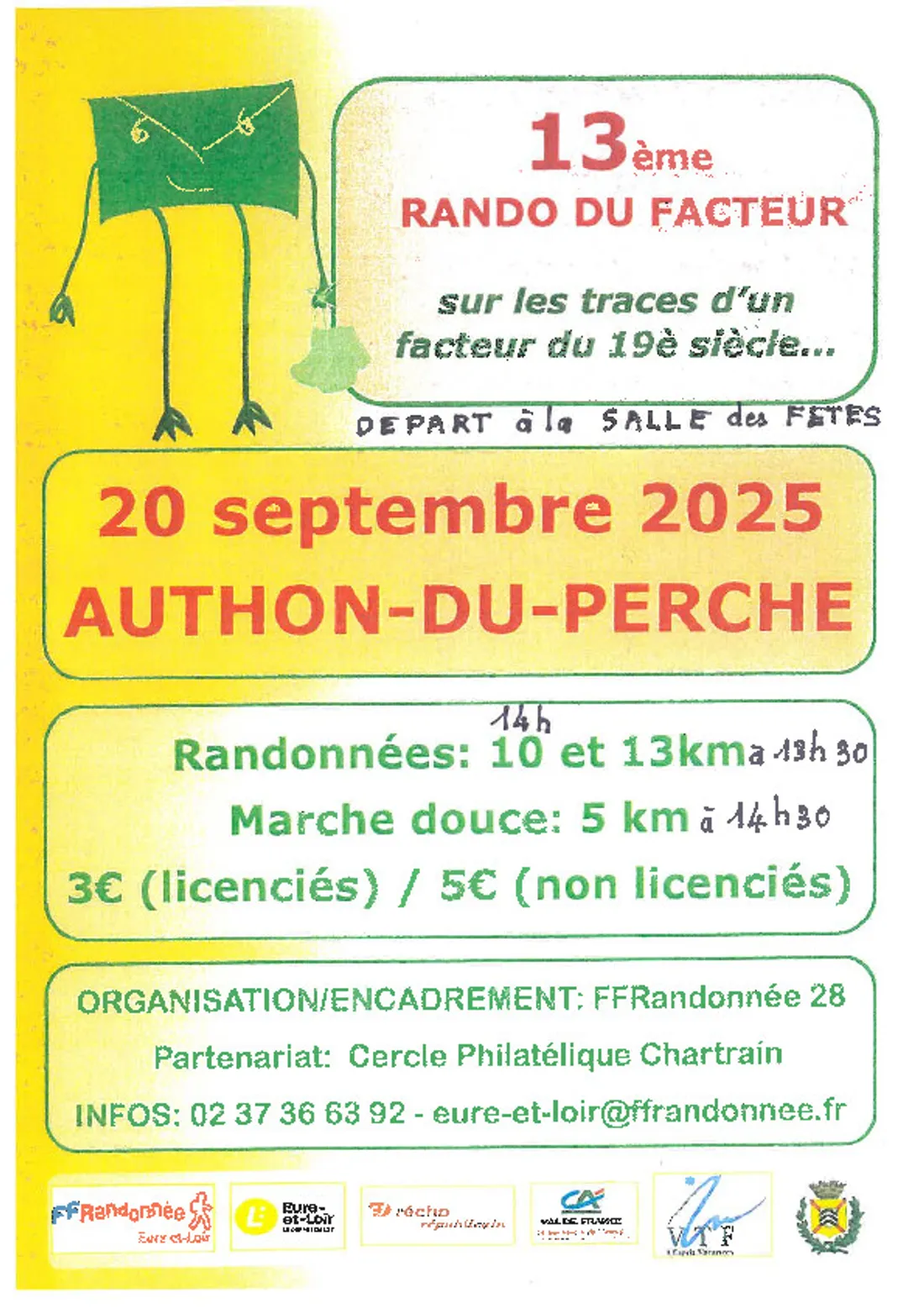 AUTHON-DU-PERCHE - La 13e Rando du facteur