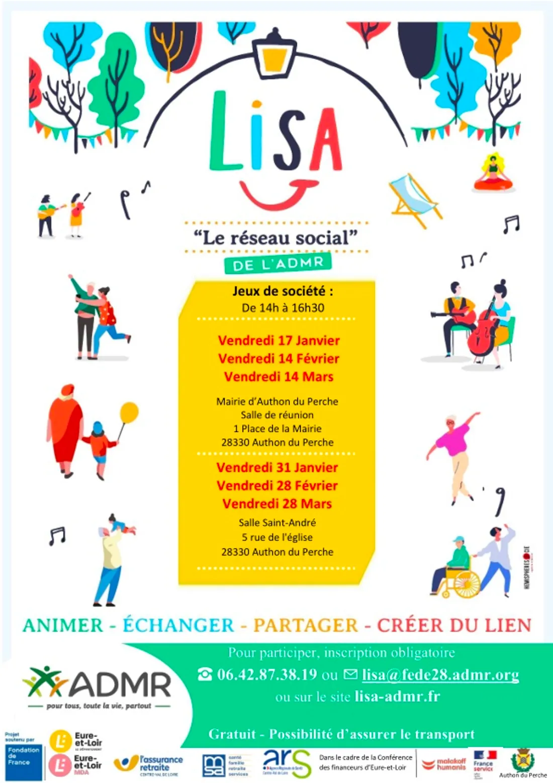 AUTHON-DU-PERCHE - LISA : Jeux de société