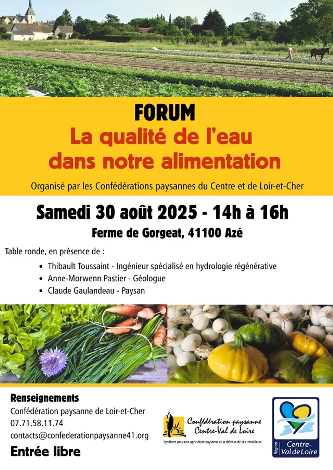AZÉ (41) - Forum : La qualité de l'eau dans notre alimentation
