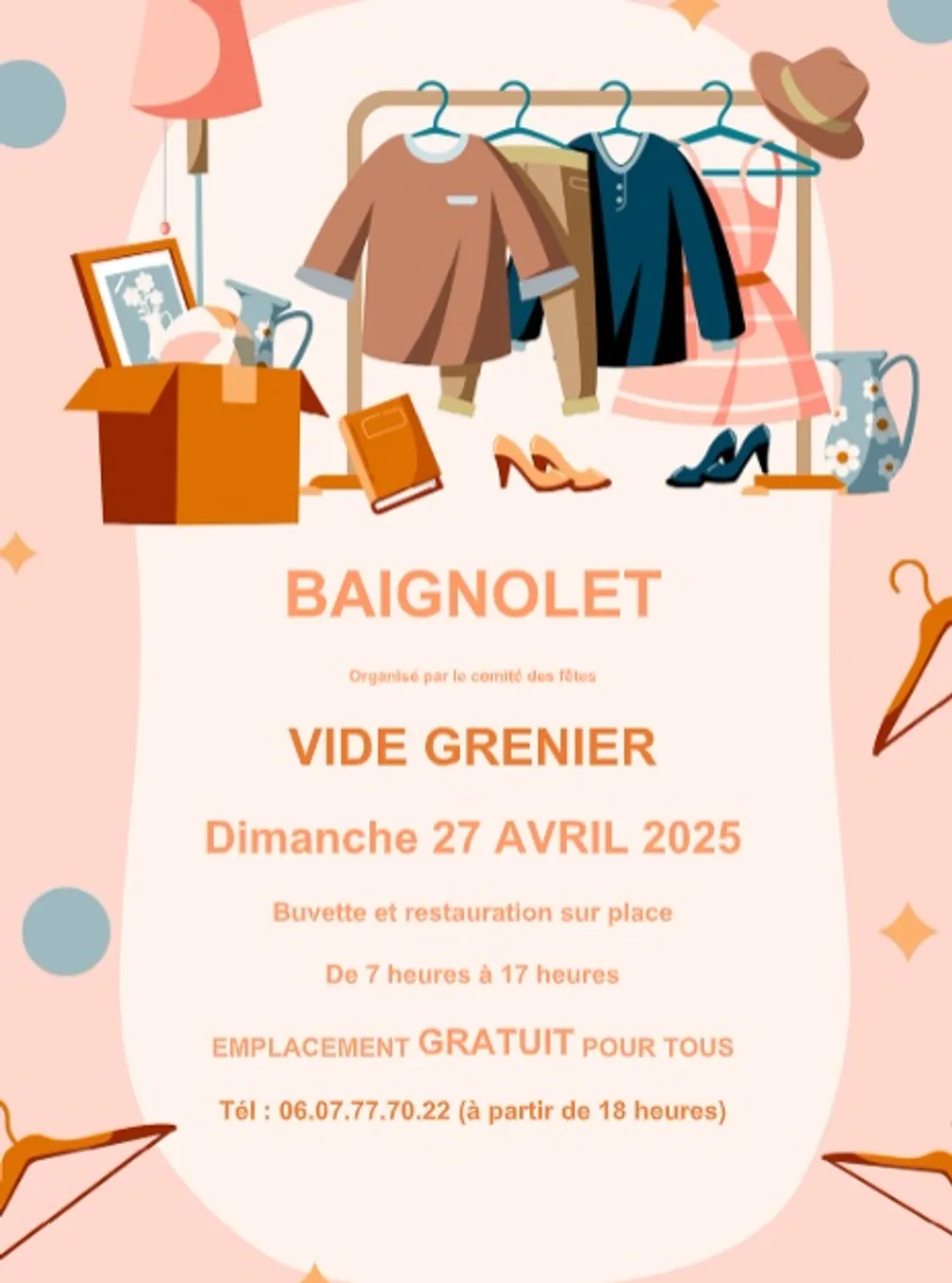 BAIGNOLET - Vide-greniers du comité des fêtes