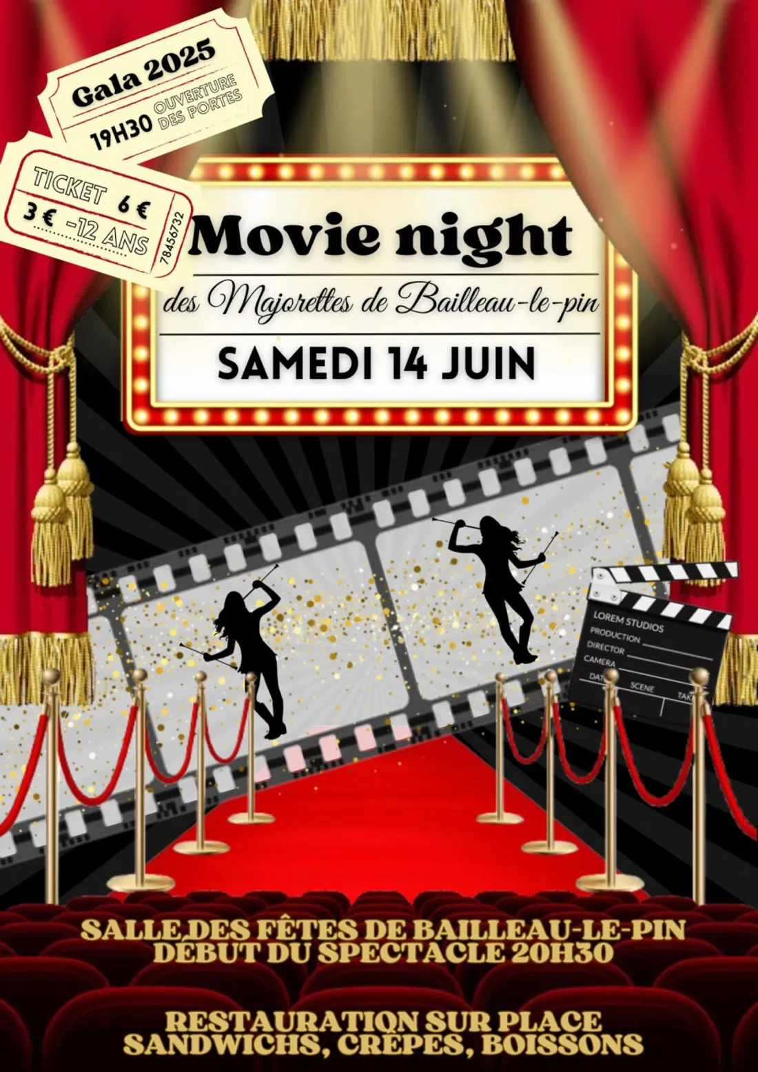 BAILLEAU-LE-PIN - Gala des majorettes