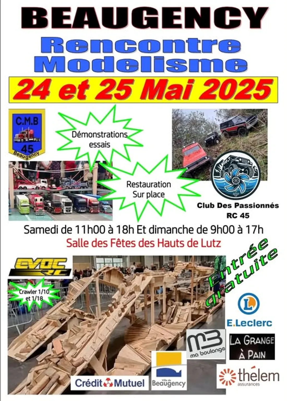 BEAUGENCY (45) - Salon du modélisme