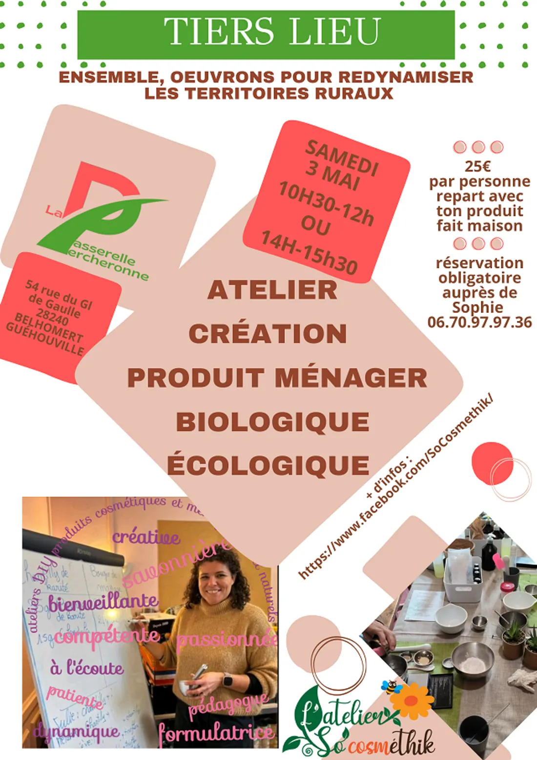 BELHOMERT-GUÉHOUVILLE - Atelier : Création produit ménager biologique et écologique