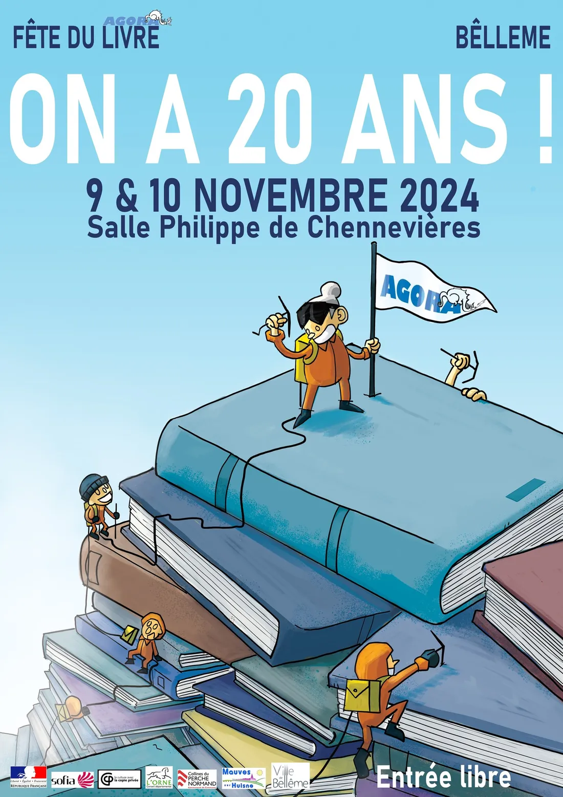 BELLÊME (61) - Salon du livre Agora