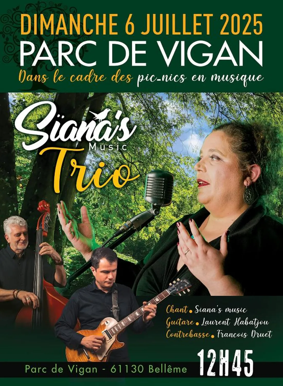 BELLÊME (61) - Les Pic-nics en musique : Siana's Music