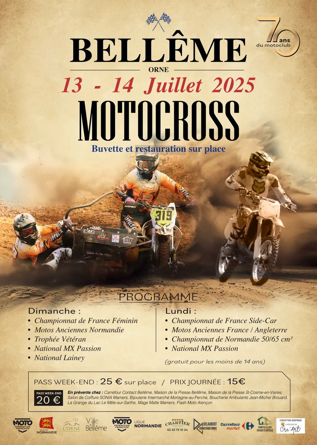 BELLÊME (61) - Moto Cross