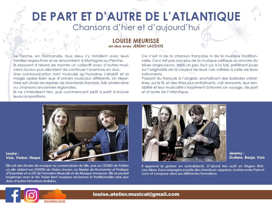 BELLÊME (61) - Les Pic-nics en musique : : Louise au singulier