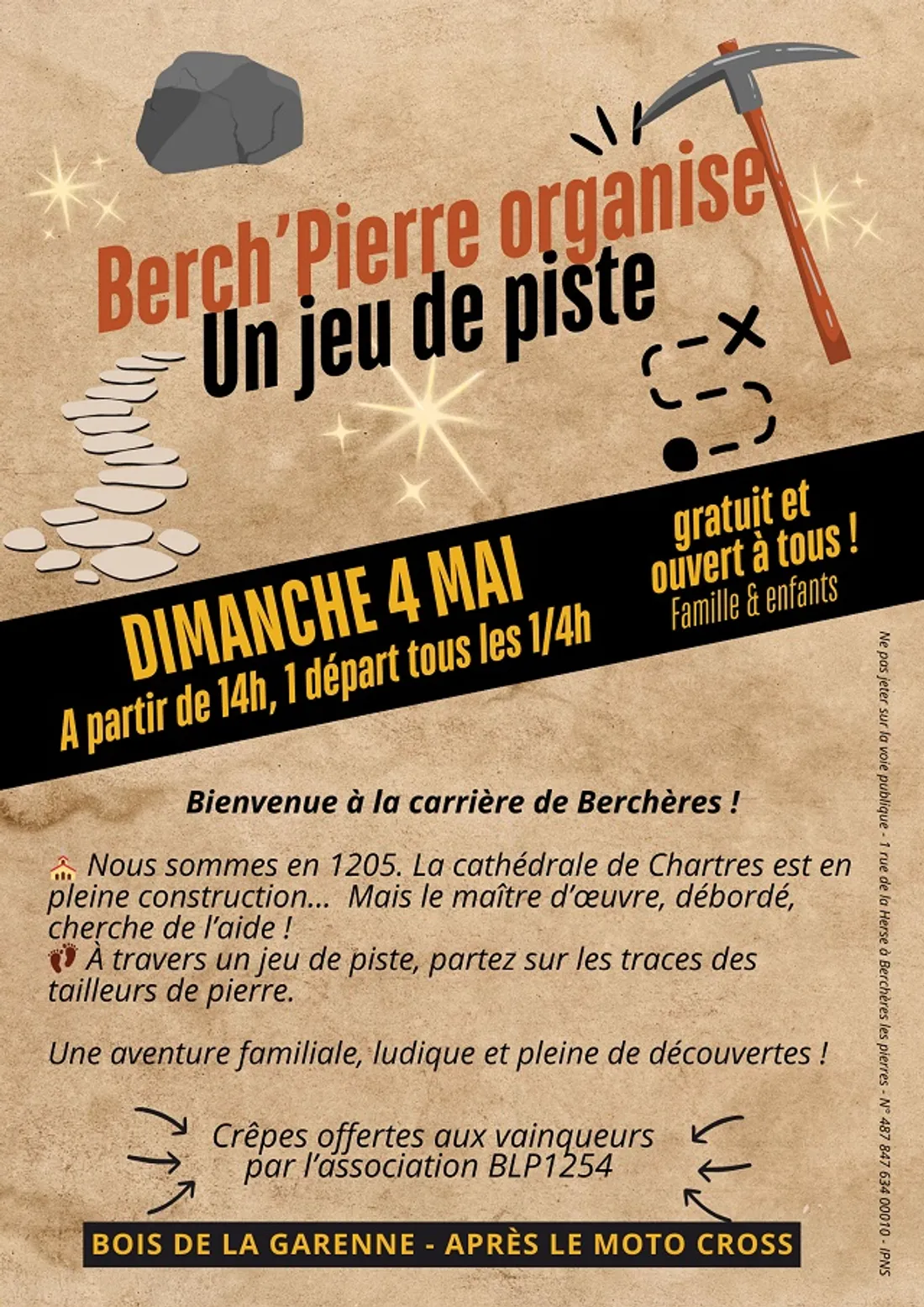 BERCHÈRES-LES-PIERRES - Jeu de piste