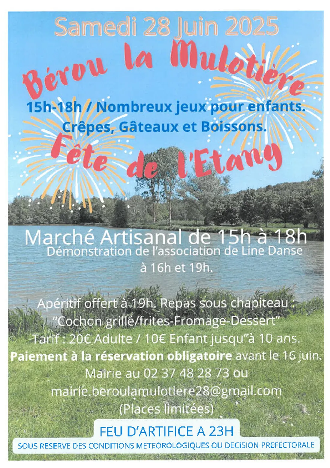 BÉROU-LA-MULOTIÈRE - Fête de l'étang