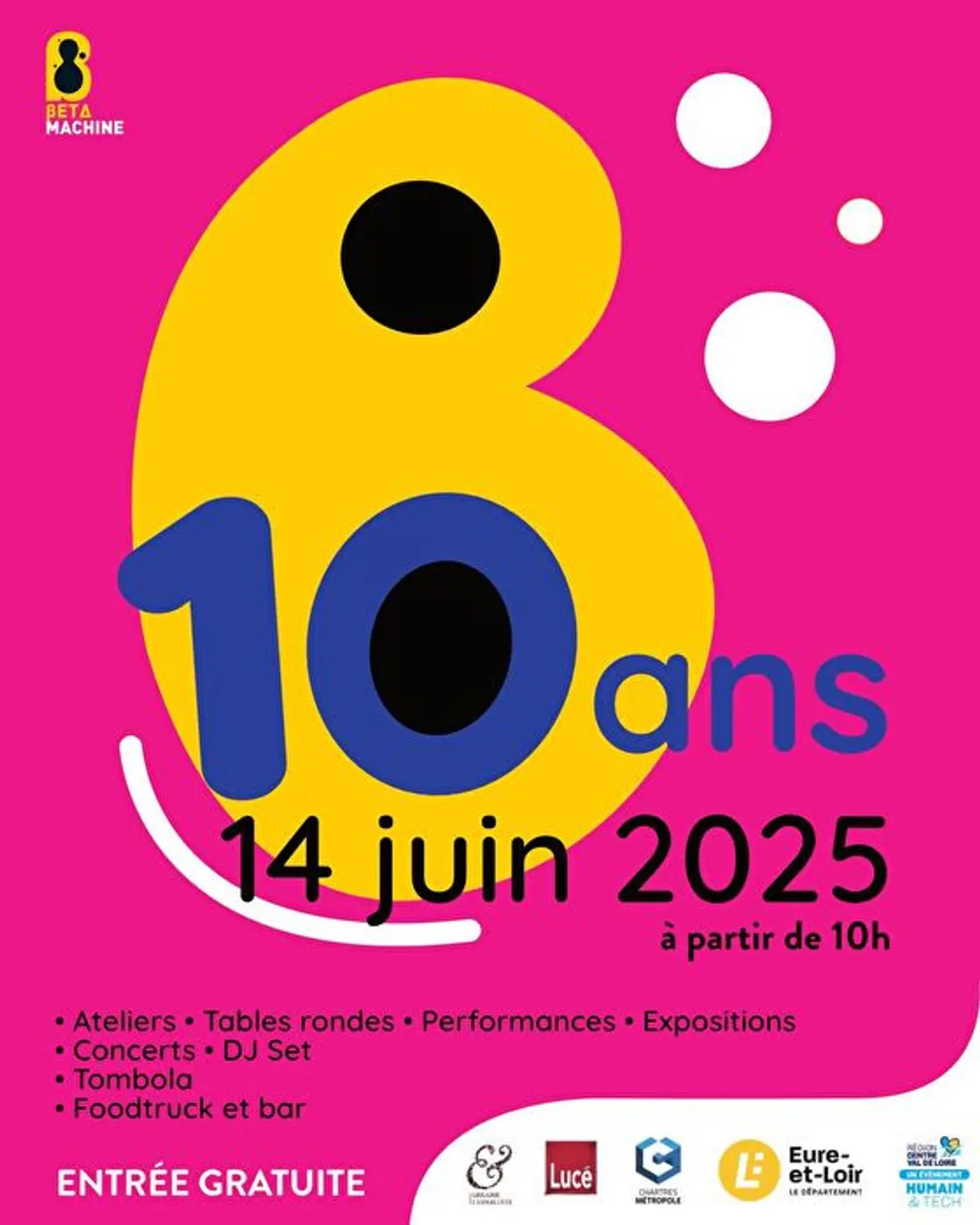 LUCÉ - Les 10 ans de Betamachine