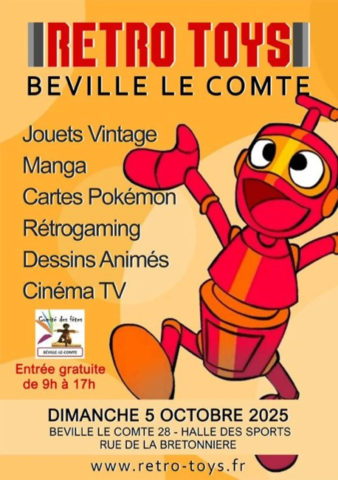 BÉVILLE-LE-COMTE – Retro Toys
