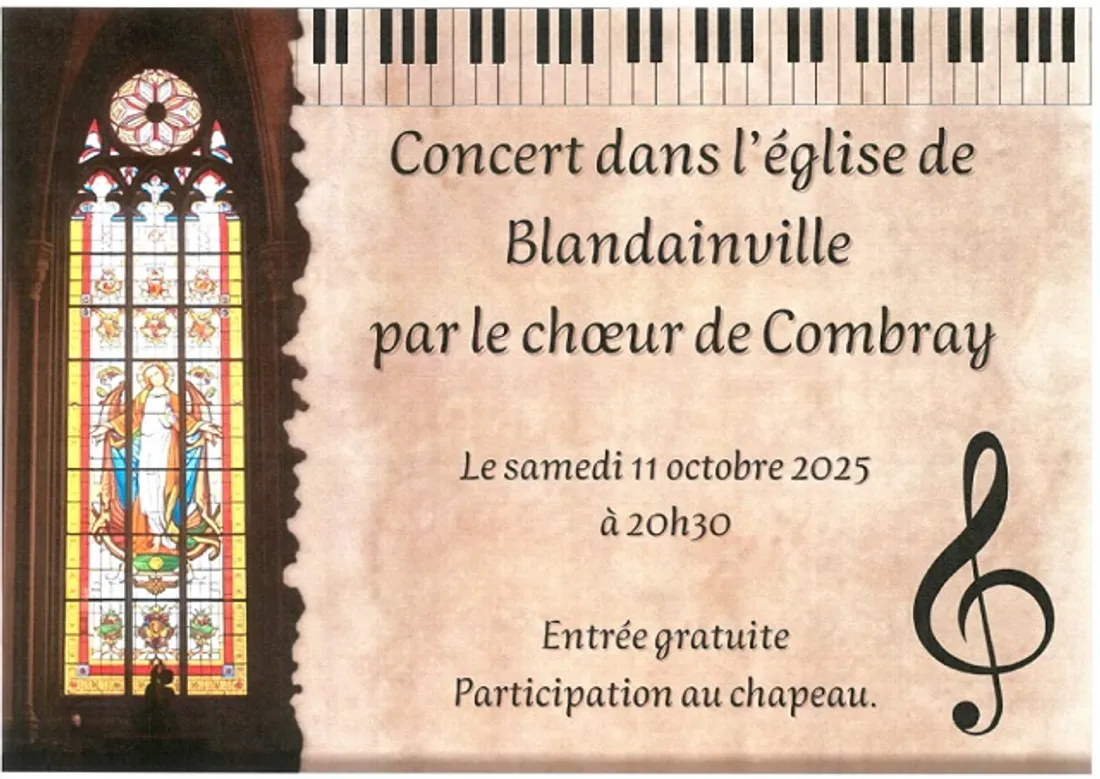 BLANDAINVILLE - Concert du chœur de Combray