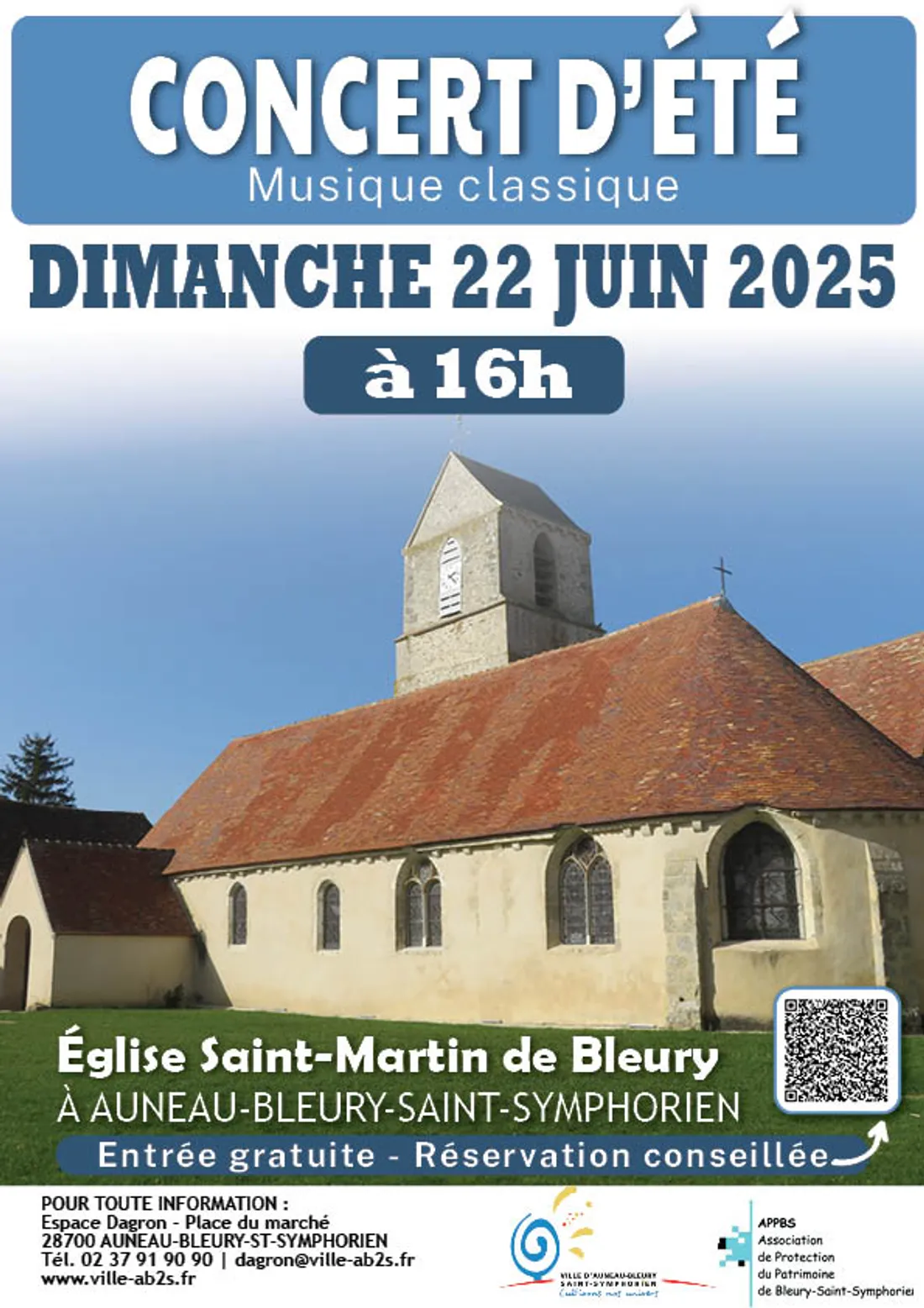 BLEURY-SAINT-SYMPHORIEN - Concert d'été