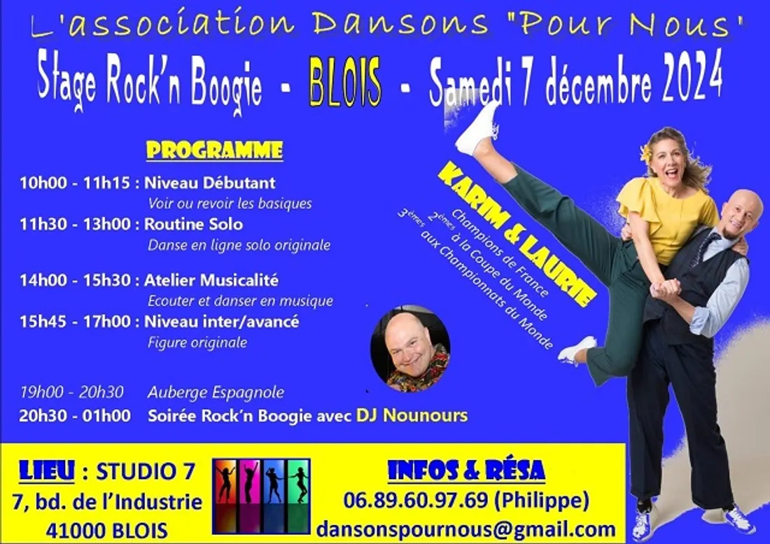 BLOIS (41) - Stage Rock'n Boogie