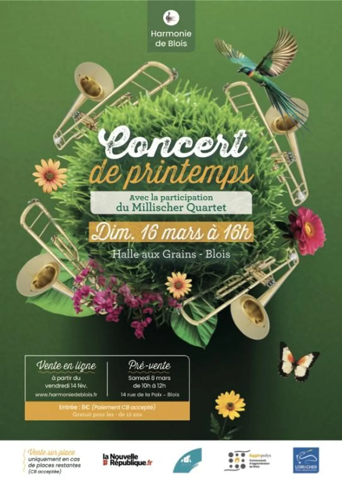BLOIS (41) - Concert de printemps de l’Harmonie