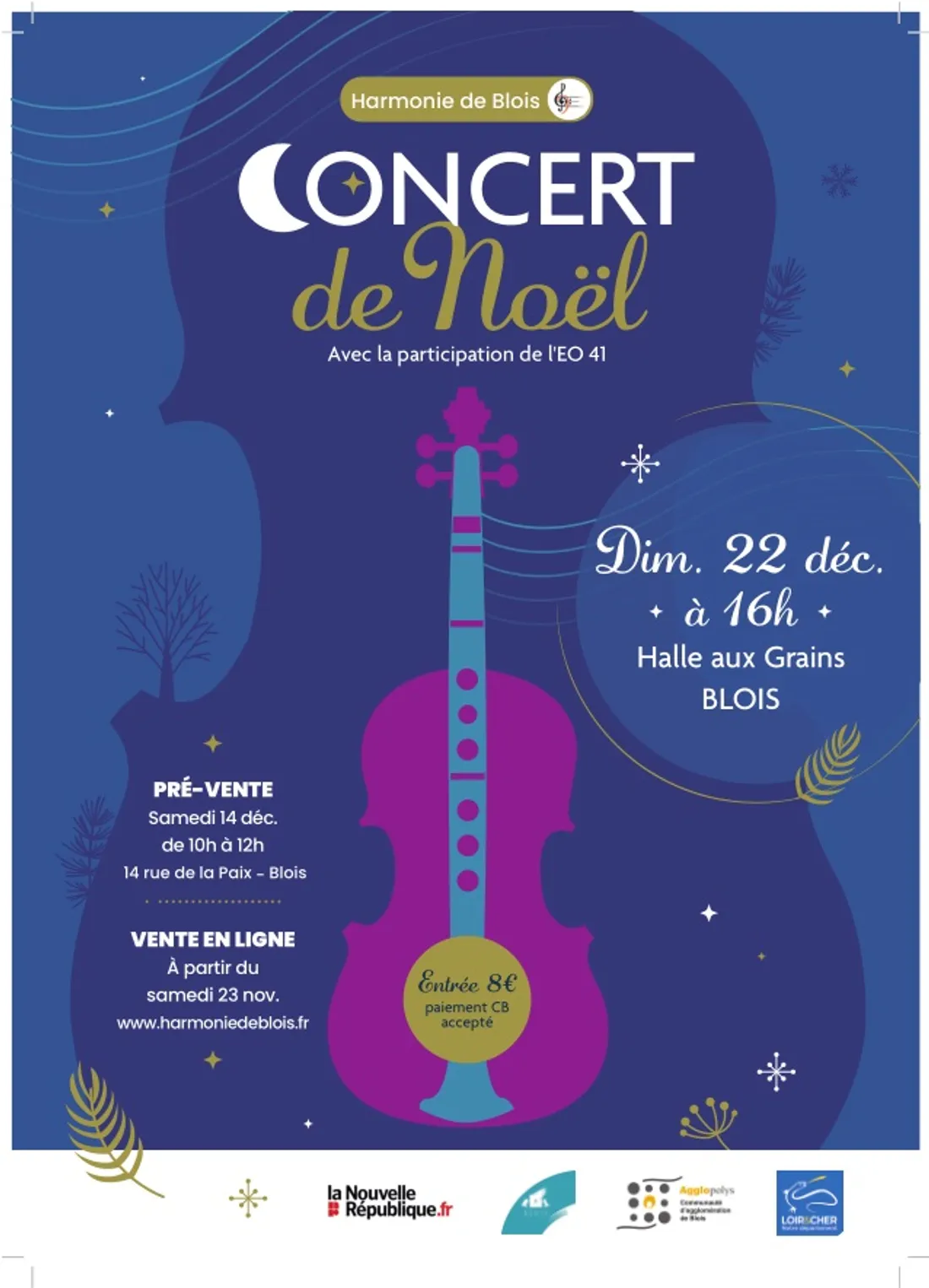 BLOIS (41) - Concert de l'Harmonie de Blois