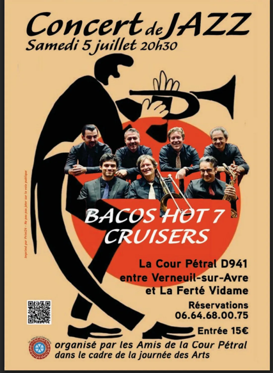 BOISSY-LES-PERCHE - Concert jazz : Bacos Hot 7 Cruisers