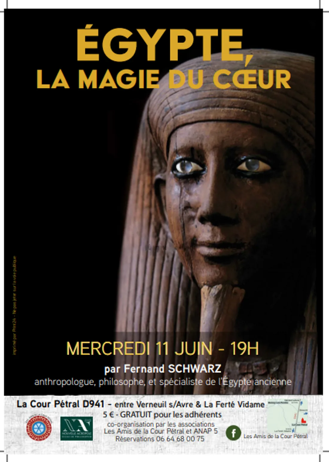 BOISSY-LES-PERCHE - Conférence : Égypte, la magie du cœur