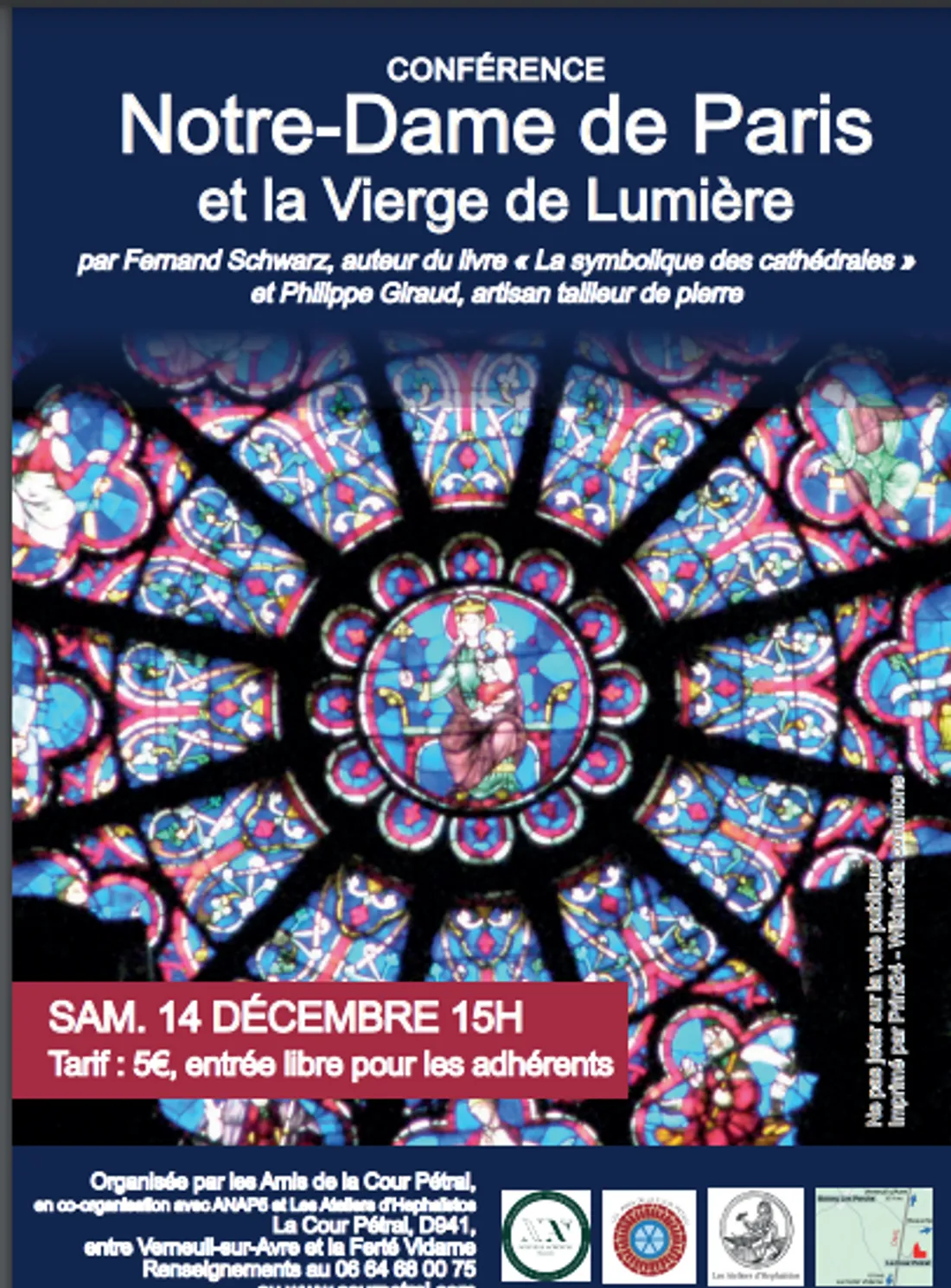 BOISSY-LES-PERCHE - Conférence : Notre-Dame, la Vierge de Lumière