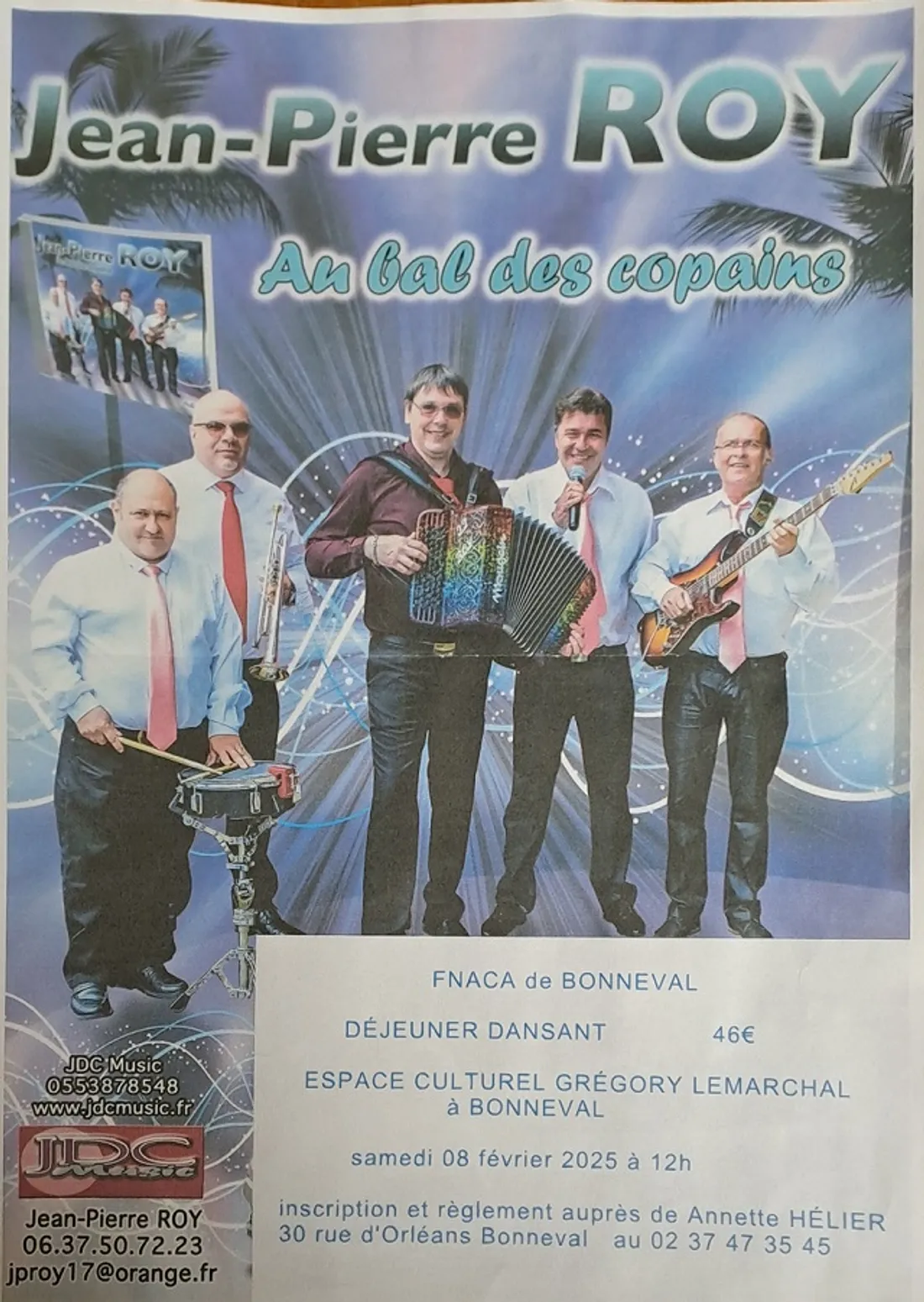 BONNEVAL - Déjeuner dansant de la FNACA