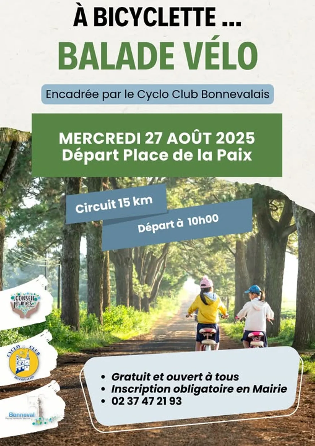 BONNEVAL - Balade vélo
