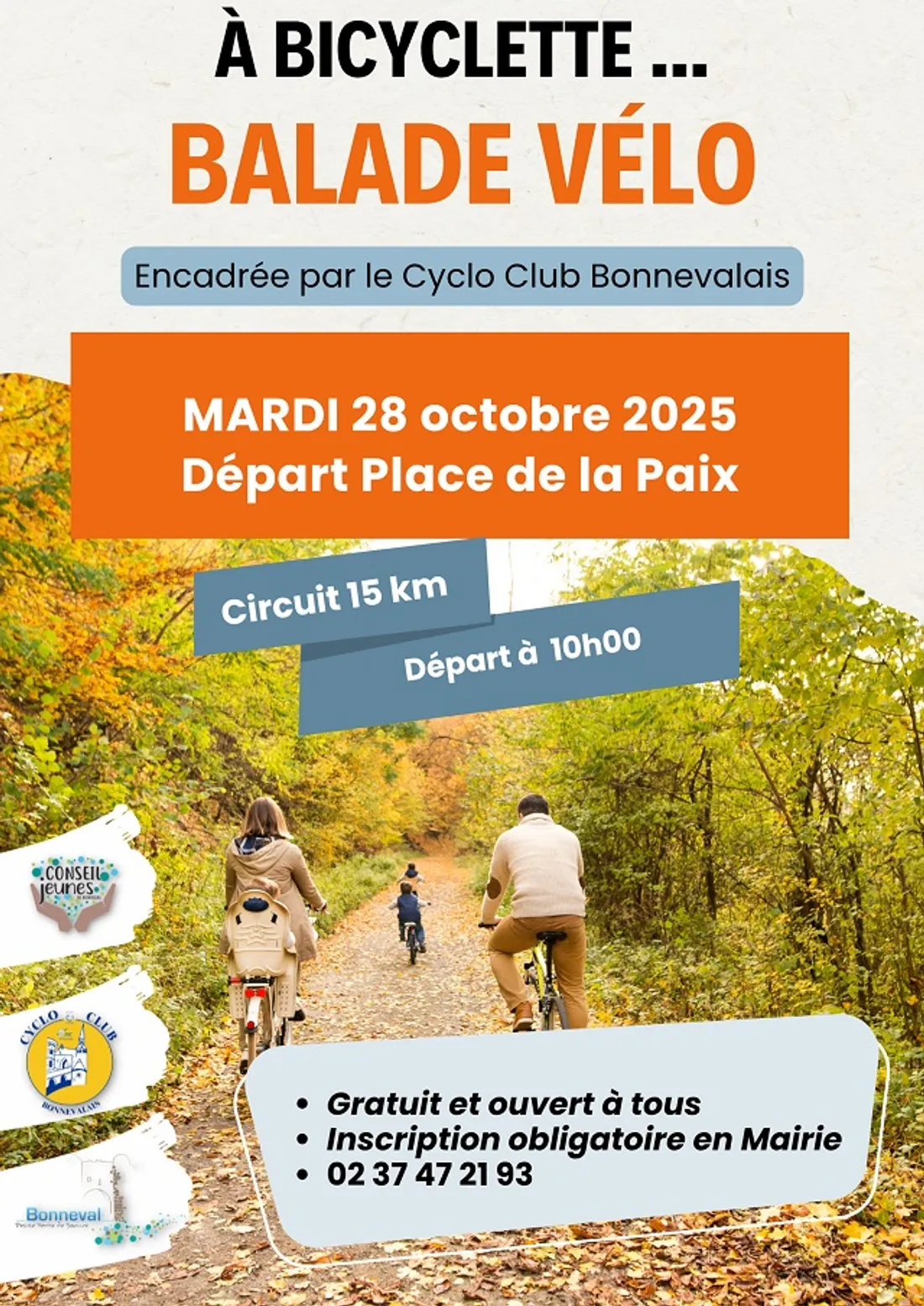 BONNEVAL - Balade vélo