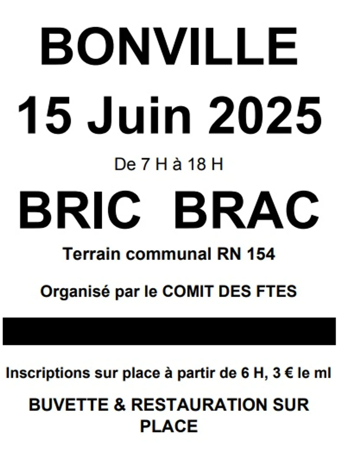 GELLAINVILLE - Bric-à-brac du comité des fêtes